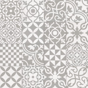 Contrasti Decoro Mix Grigio 20x20cm